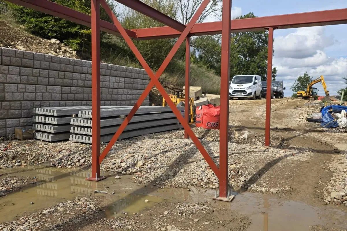 Steel beams