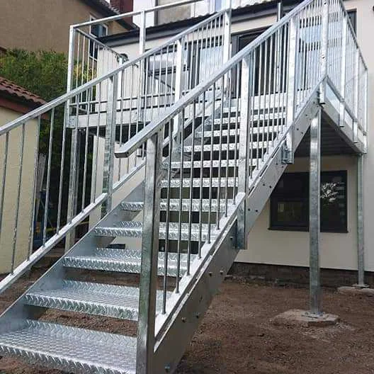 Steel fire esacape